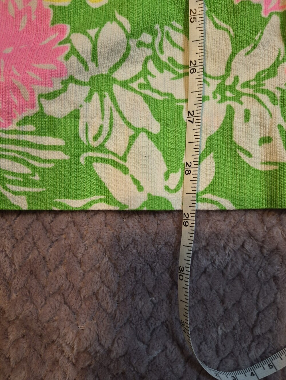 Lilly Pulitzer Bright Floral Shift Dress Green, Pink, Blue & Yellow, Size 6, EUC - Picture 7 of 9